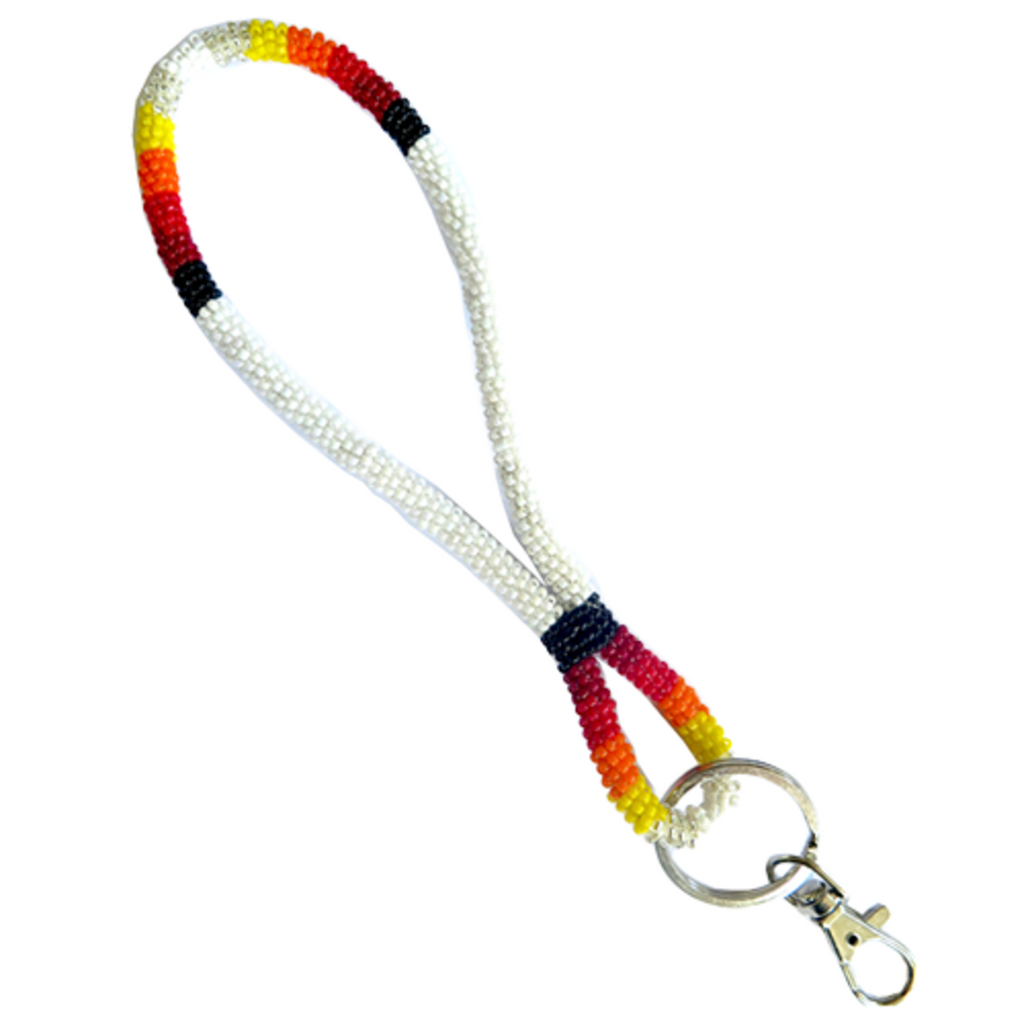 BEADED WRIST LANYARD
