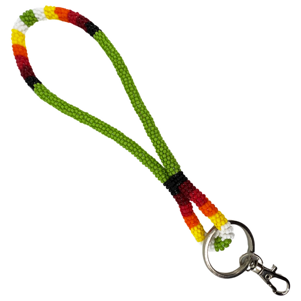 BEADED WRIST LANYARD