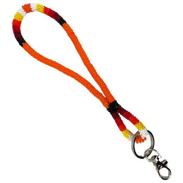 BEADED WRIST LANYARD