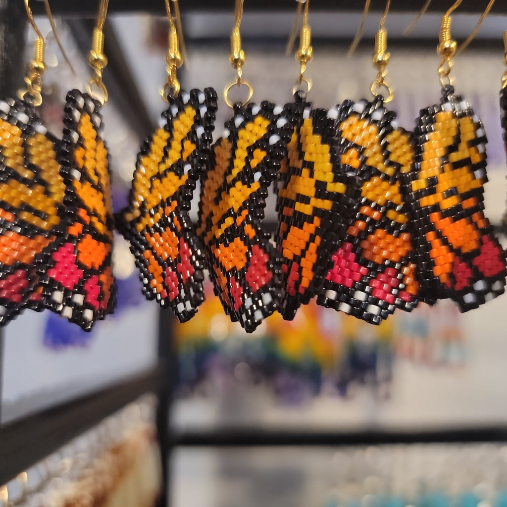 BUTTERFLY WINGS EARRINGS