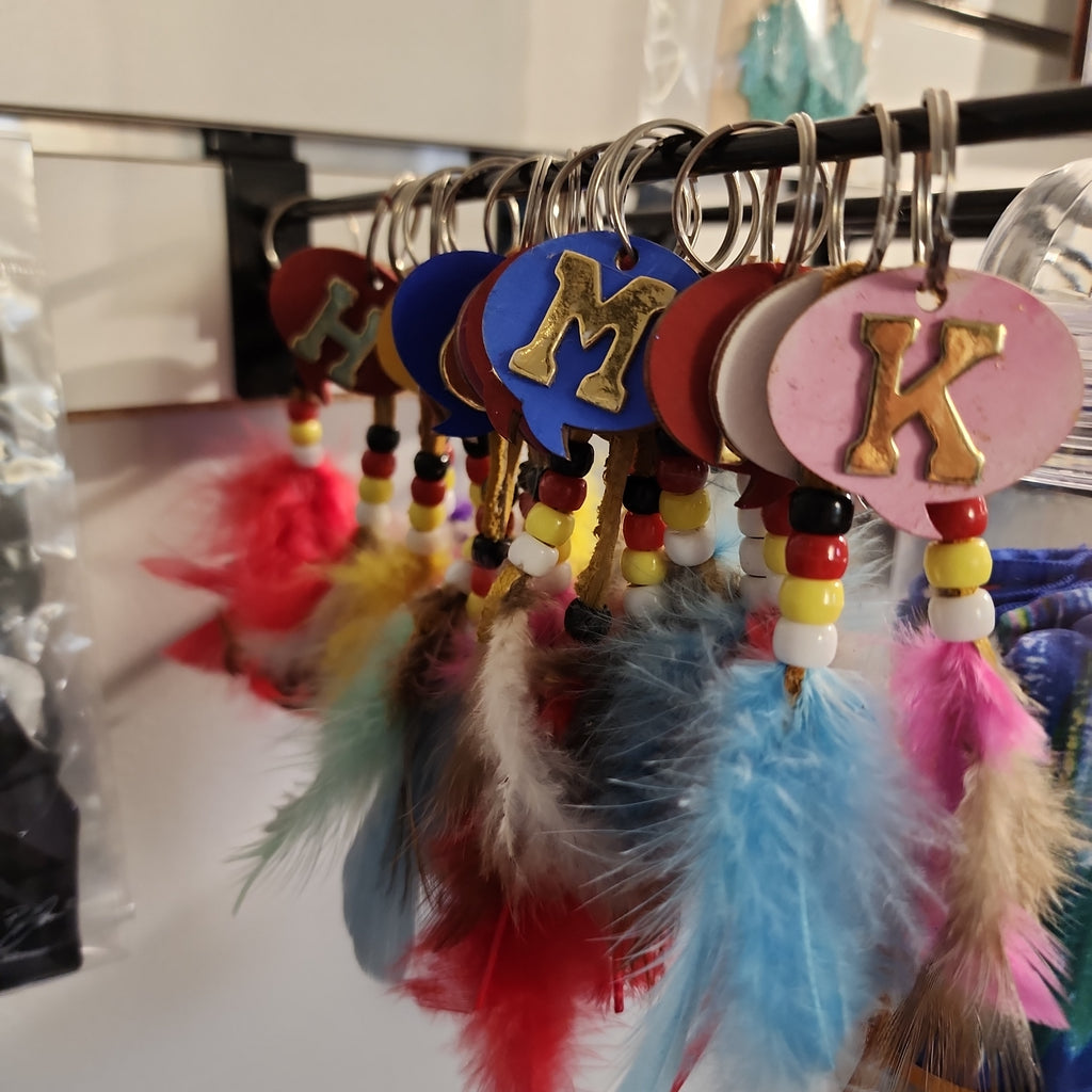 FEATHER KEYCHAIN