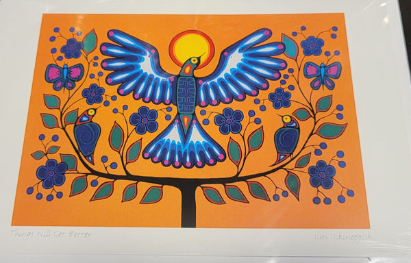 ART CARDS - JIM OSKINEEGISH