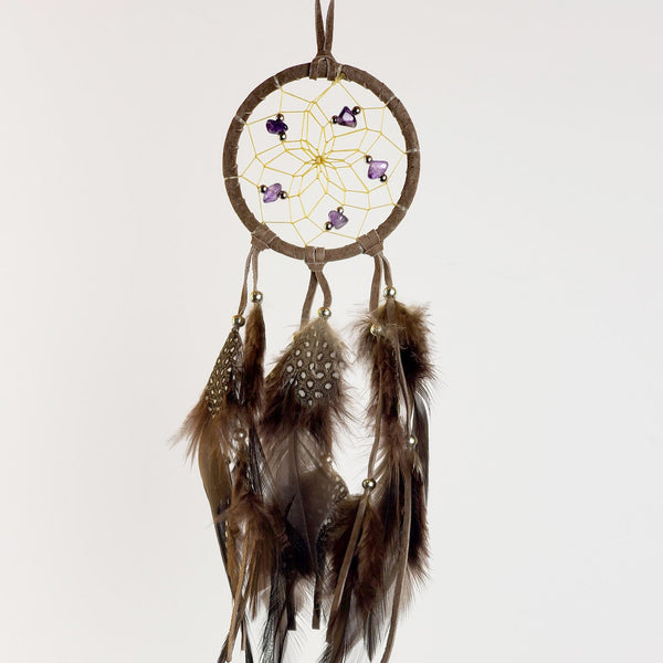 2.5" DREAM CATCHER WITH STONES