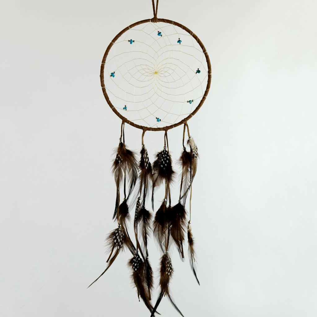 6" DREAM CATCHER WITH STONES
