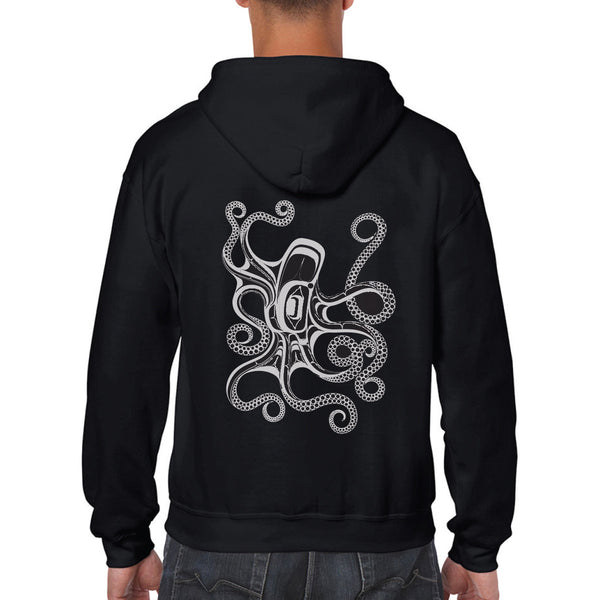 ZIP UP HOODIE - OCTOPUS