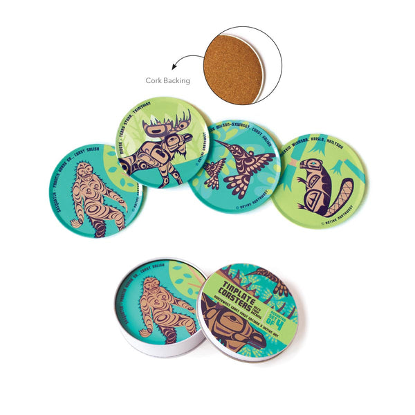 COASTERS - SET OF 4