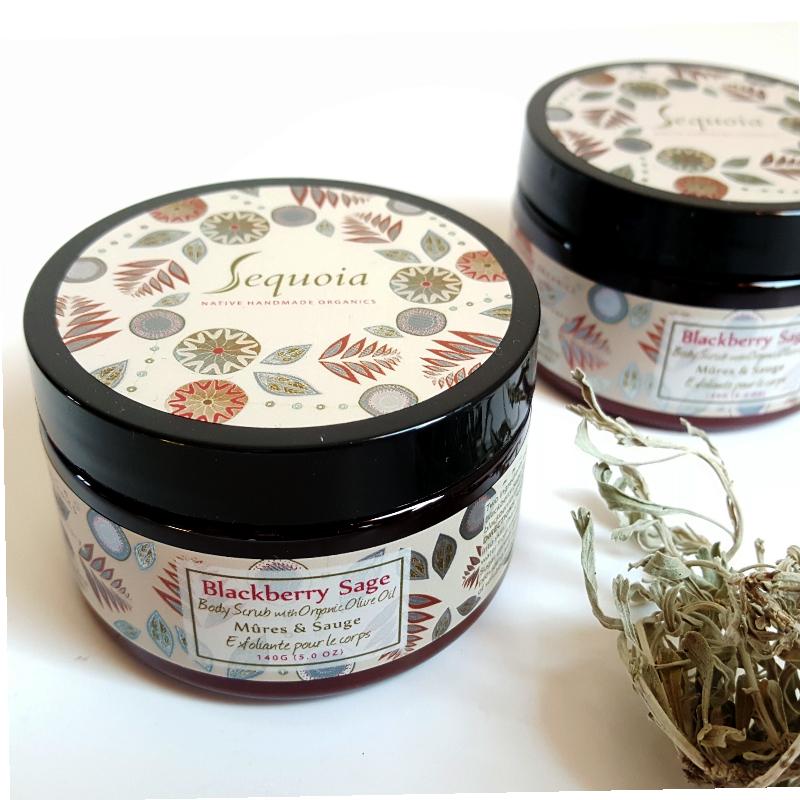 BODY SCRUB - BLACKBERRY SAGE