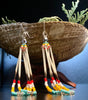 PORCUPINE QUILL EARRINGS - 4 COLORS