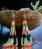 PORCUPINE QUILL EARRINGS - 4 COLORS