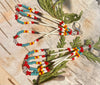 PORCUPINE QUILL EARRINGS - 4 COLORS