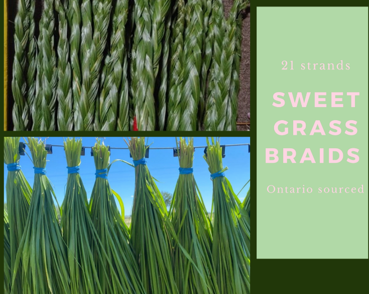 LARGE SWEETGRASS BRAID (18"-23")