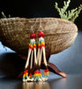 PORCUPINE QUILL EARRINGS - 4 COLORS