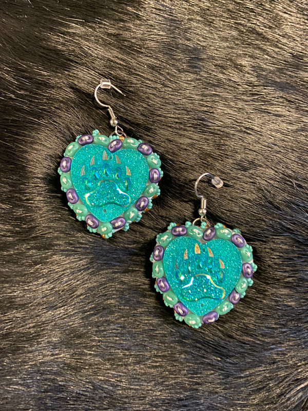 BEAR PAW EARRINGS