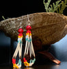 PORCUPINE QUILL EARRINGS - 4 COLORS