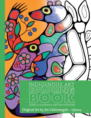 COLOURING BOOK - JIM OSKINEEGISH